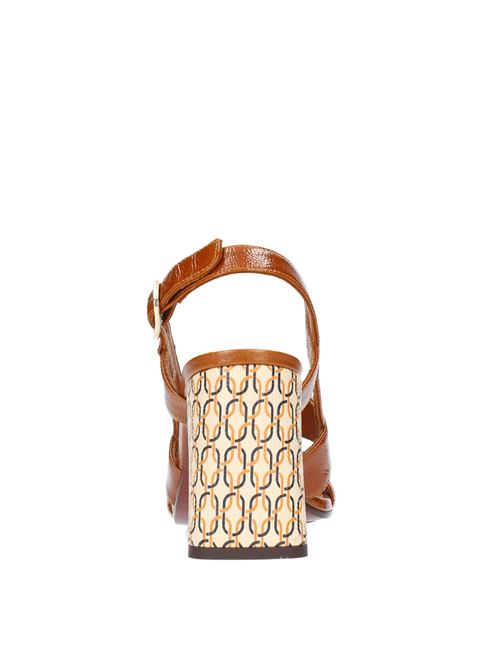 PANYA sandals  in leather CHIE MIHARA | PANYAMULTICOLORE